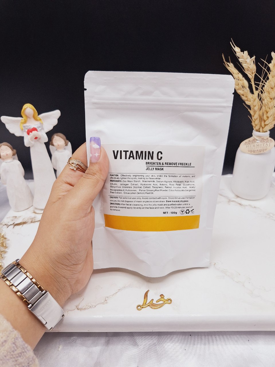 ماسک ژله ای 100g ویتامین سی VITAMIN C ساخت چین