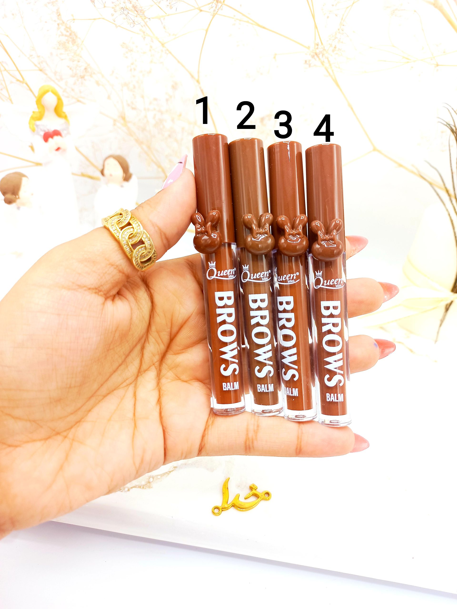 ریمل ابرو رنگی ضدآب مینی کویین Mini Queen کد CB9009