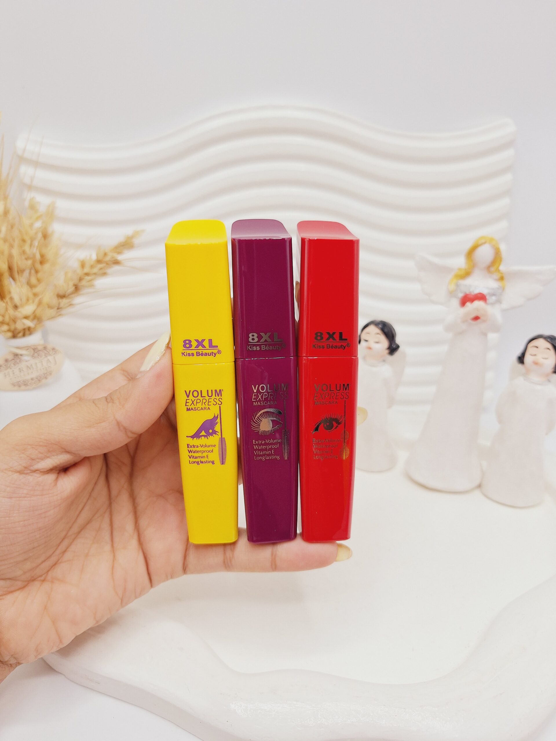 ریمل فر کننده حجم دهنده بلند کننده ضد آب 8XL برند VOLUM EXPRESS کد 9092