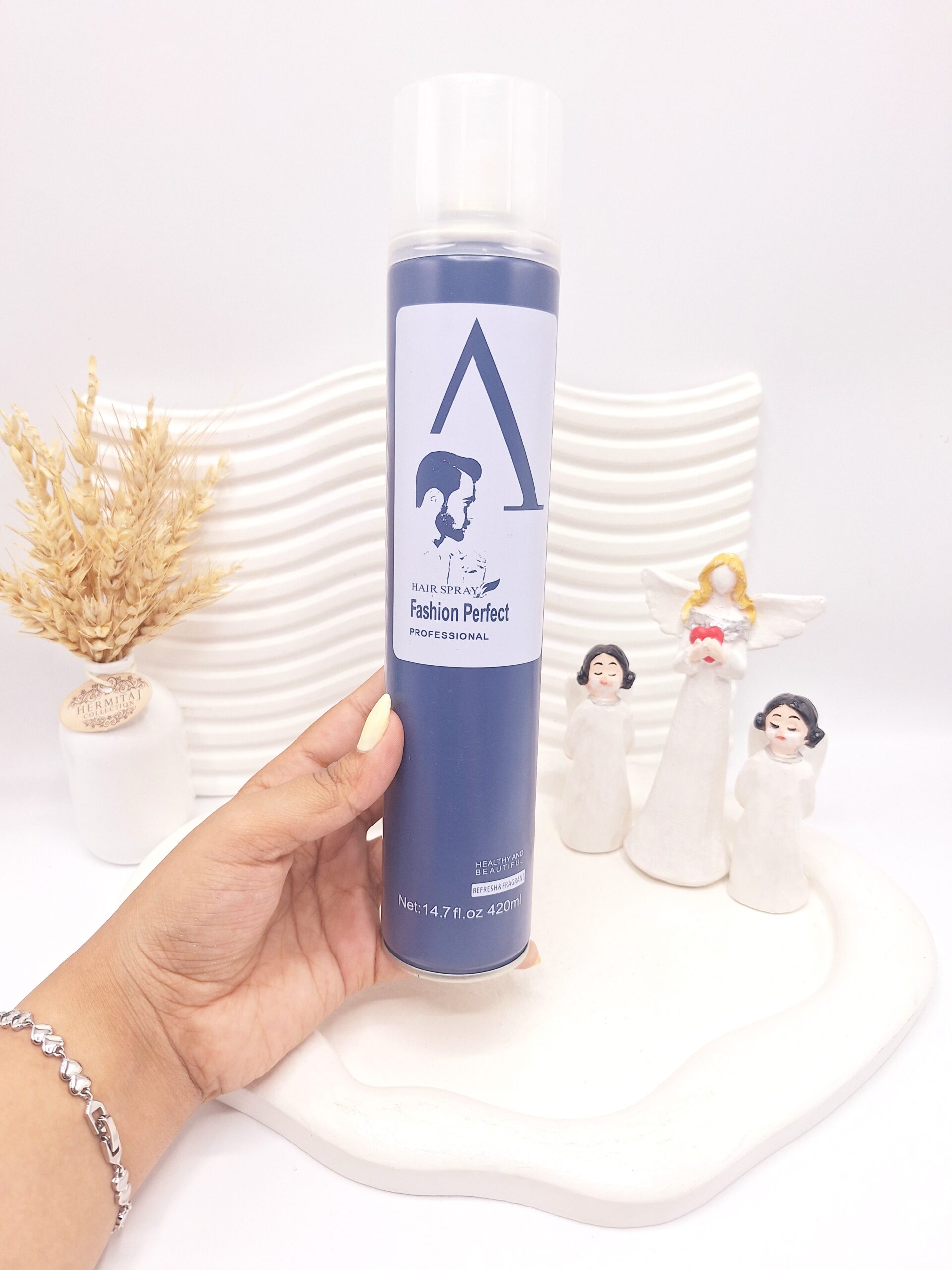 تافت مو مردانه HAIR SPRAY مدل Fashion Perfect حجم 420 میل کد 2013