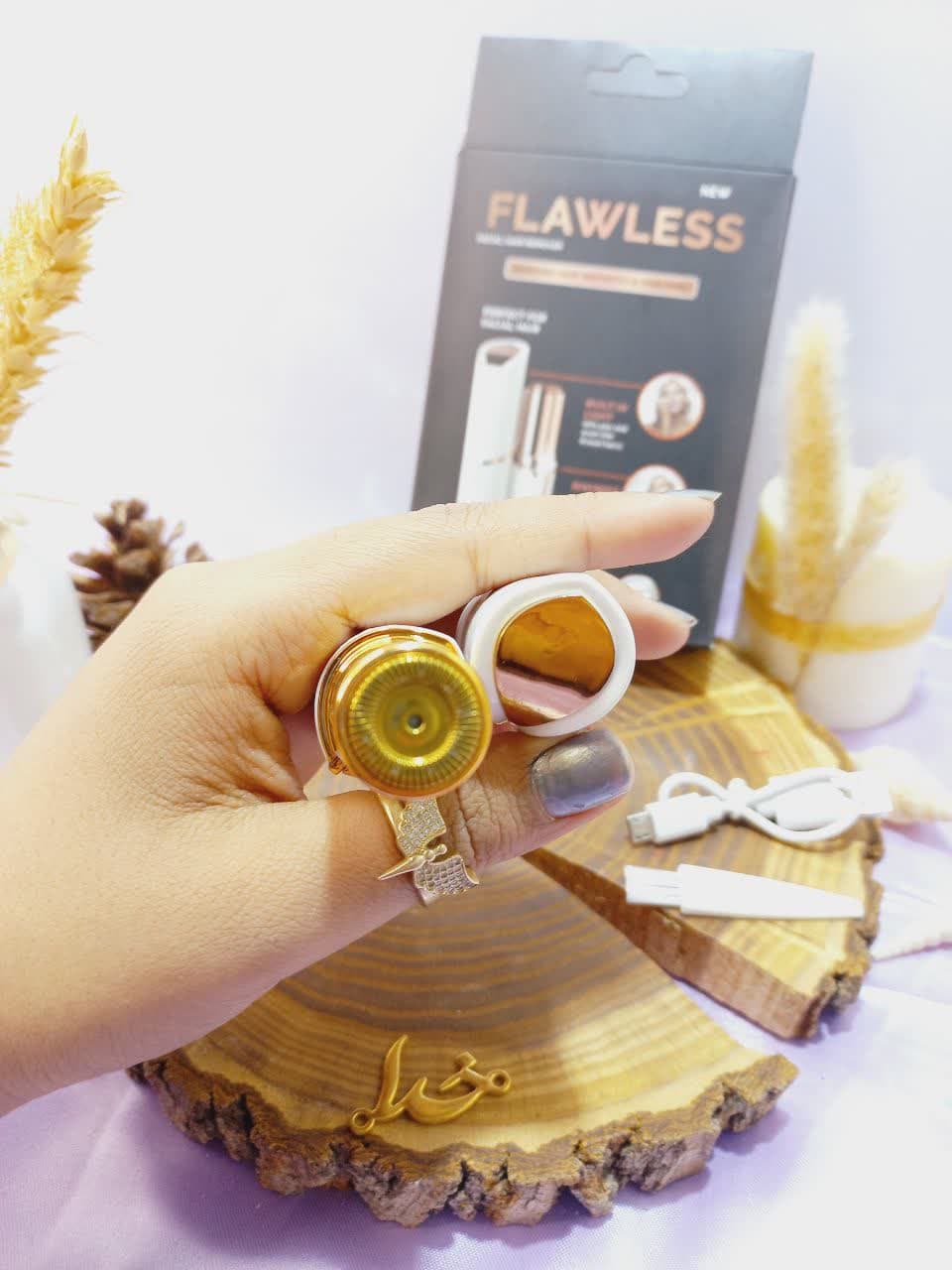 موزن صورت رنگ سفید شارژی فلالس FLAWLESS | پخش عمده