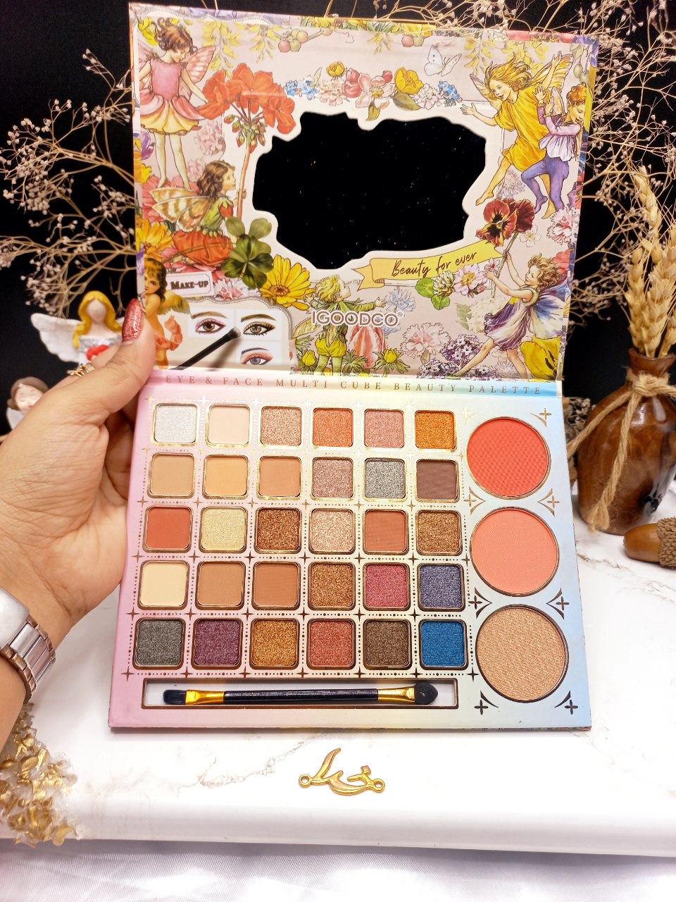 پالت سایه بسیار کاربردی و همه کاره ۳۳ رنگ برند IGOODCO کد 2988