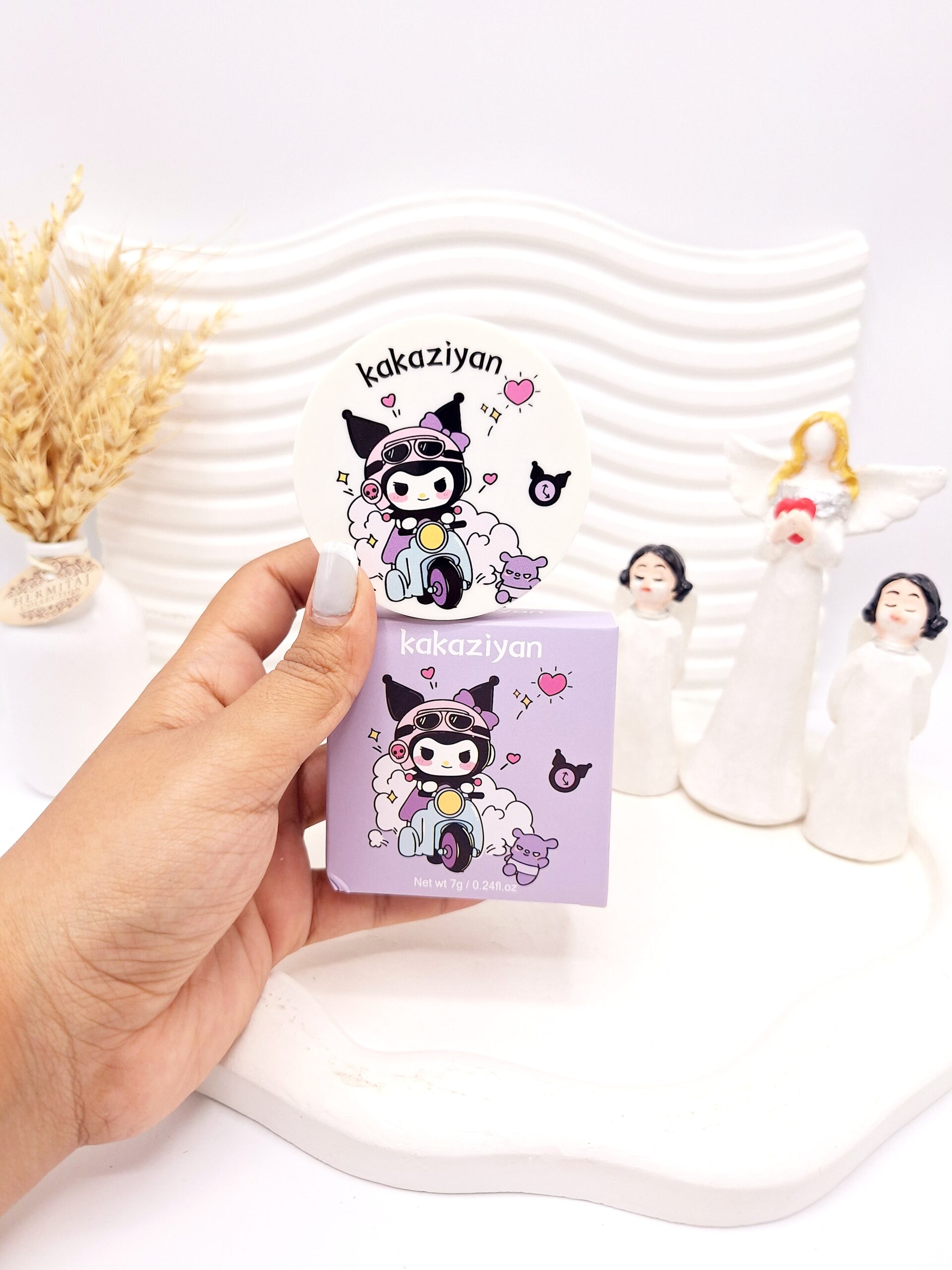 پودر فیکس کرومی بنفش kakaziyan کد 015_9 (کارتن بنفش)