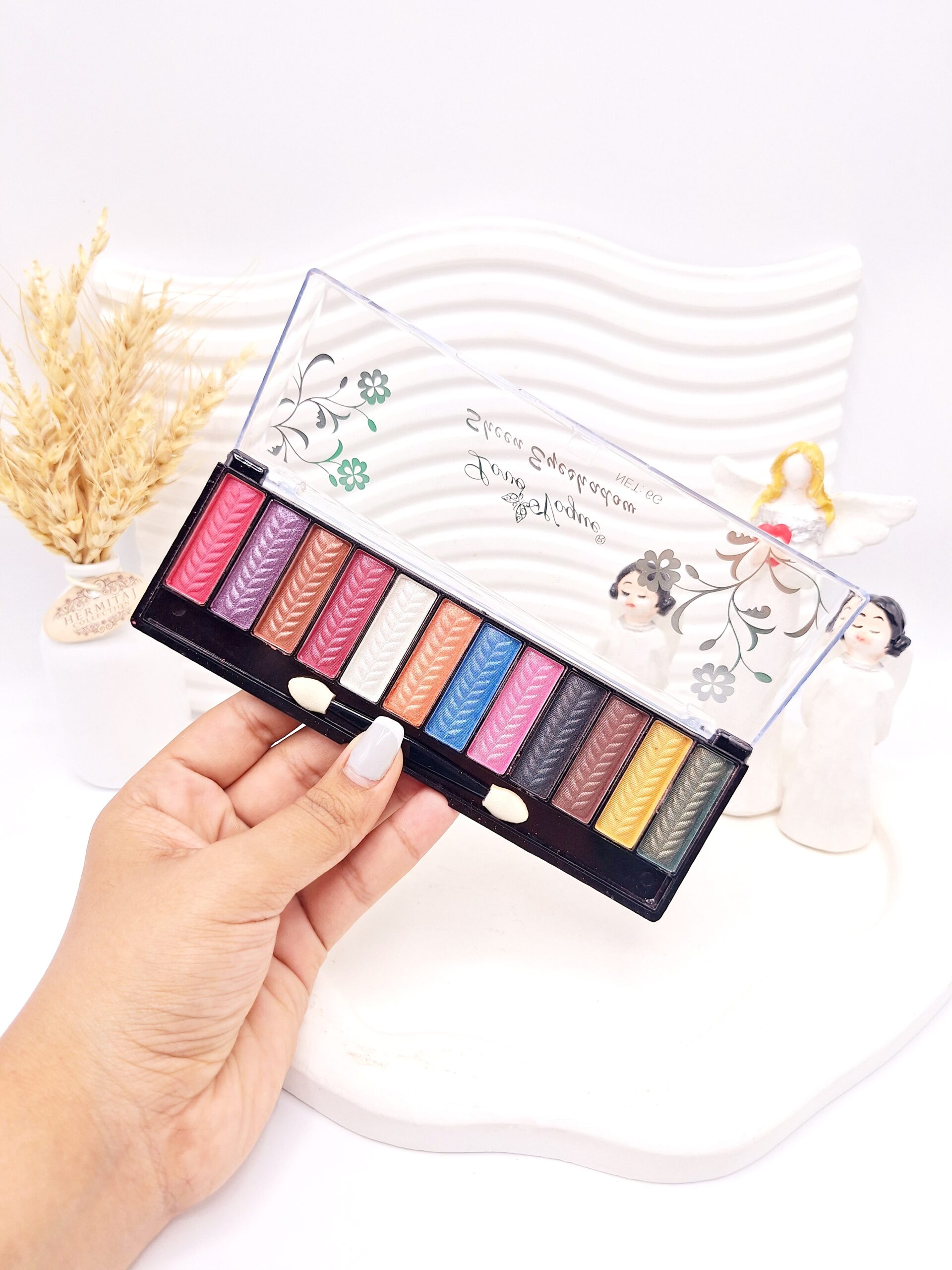 پالت سایه 12 رنگ مدل برگ ساخت چین