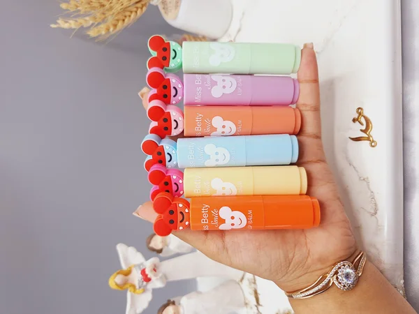 بالم لب طرح موش پوکه ای برند میس بیوتی کد 77117