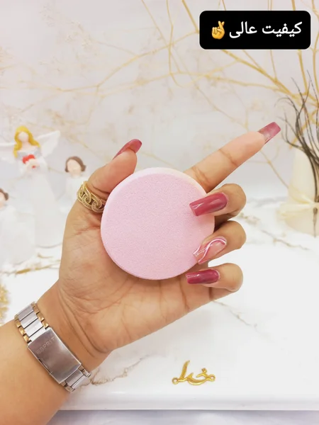 پد آرایش متوسط بسته دو عددی پینک کی pink key کد pt1144