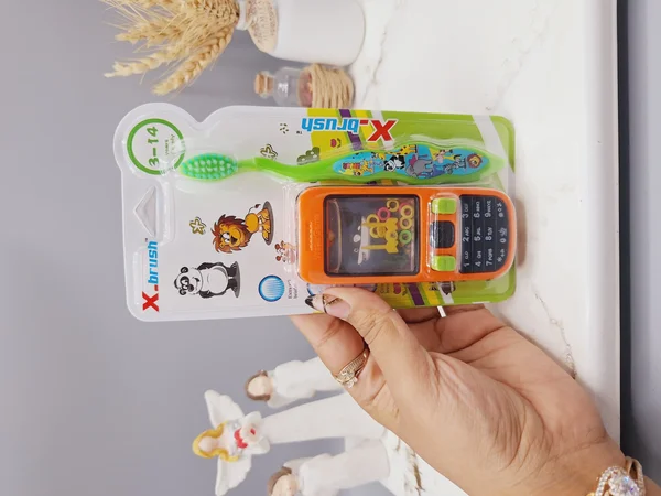 مسواک کودک مستر اورال با برس نرم به همراه گوشی