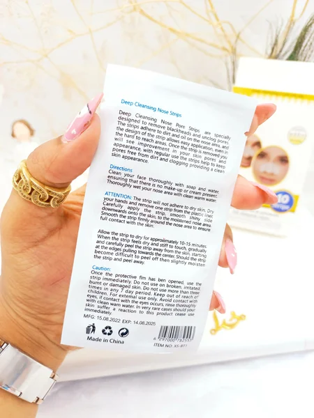 چسب زرد ورقه ای پاکسازی عمیق جوش سرسیاه کد XSBT1