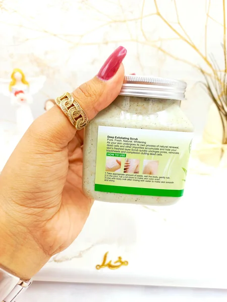 اسکراب شنی بدن کاسه ای آلوورا 320میل کاریته karite