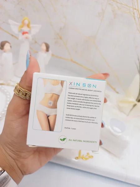 چسپ بسیار موثر کاهش وزن طبیعی (20عددی) برند XIN SON کد AM4531XS (کارتن آبی)