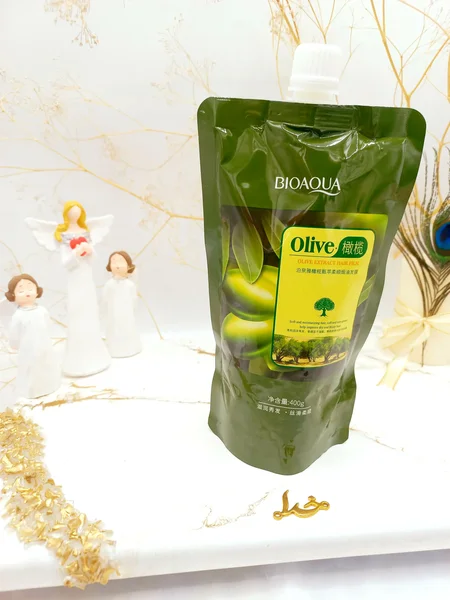 ماسک‌‌ مو ساندیسی ضد ریزش عصاره زیتون بیوآکوا BIOAQUA کدBQY65167