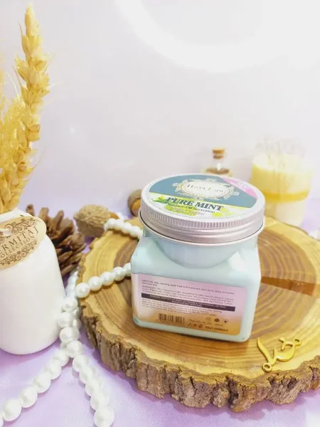 اسکراب شنی صورت و بدن رایحه نعنا خالص هپی لیدی HAPPY LADY کد HL205