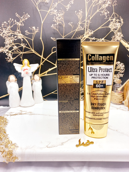 کرم ضد آفتاب spf60 کلاژن ساز و ترمیم کننده وکالی WOKALI کد HF2013