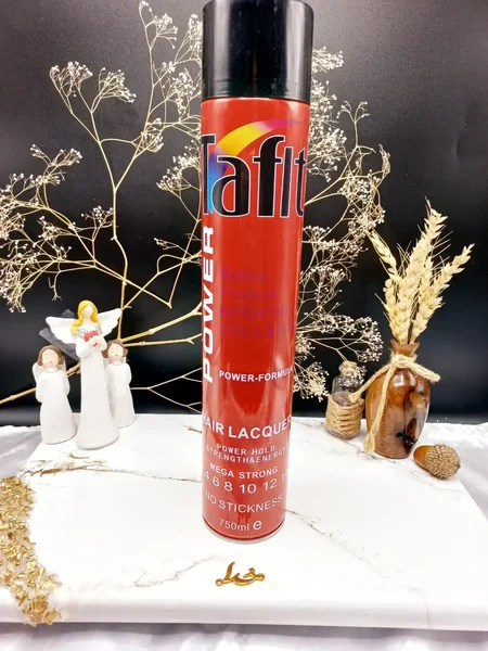 اسپری حالت دهنده سالنی فوق قوی درجه 14 حجم 750 میل سایز فوق بزرگ طرح یک