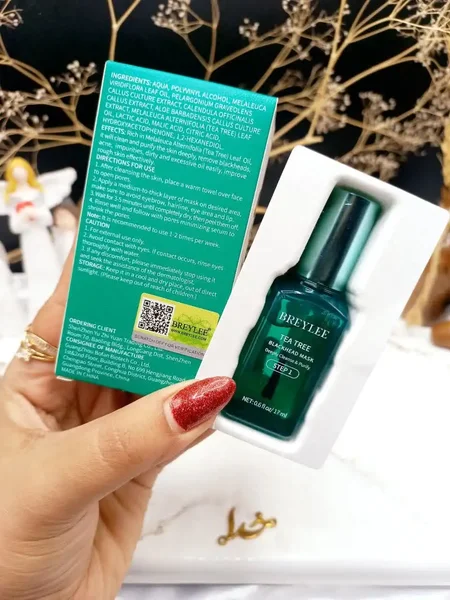 ماسک چسب بینی ضد جوش سر سیاه بریلی BREYLEE حجم 17 میلی لیتر کد BY4436