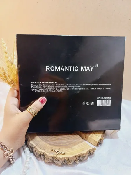رژ جامد پرطرفدار رمانتیک می ROMANTIC MAY مدل لب کد 2058