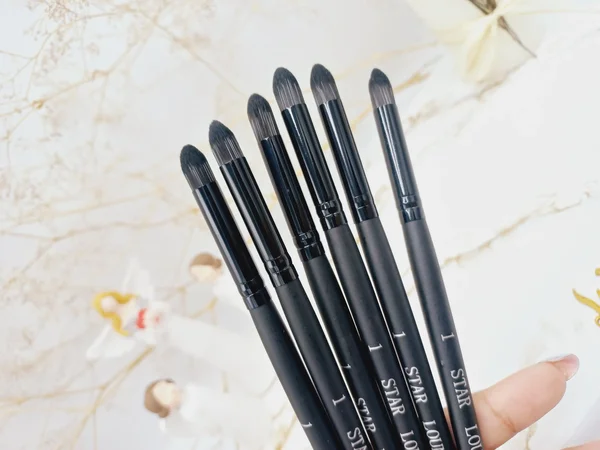 ست براش 6 تیکه میکاپ حرفه ای STAR LOUNER (کیفیت عالی)