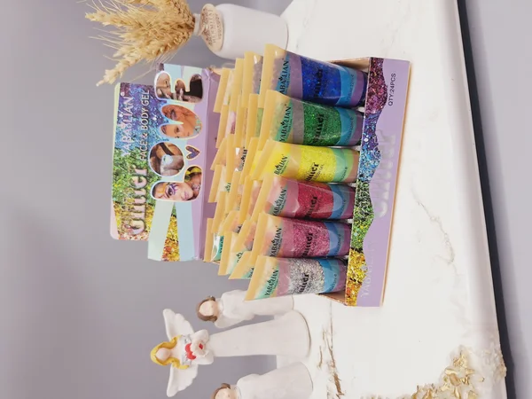 گلیتر تیوپی پرطرفدار مناسب صورت و بدن و موی سر YABAOLIAN کد y92