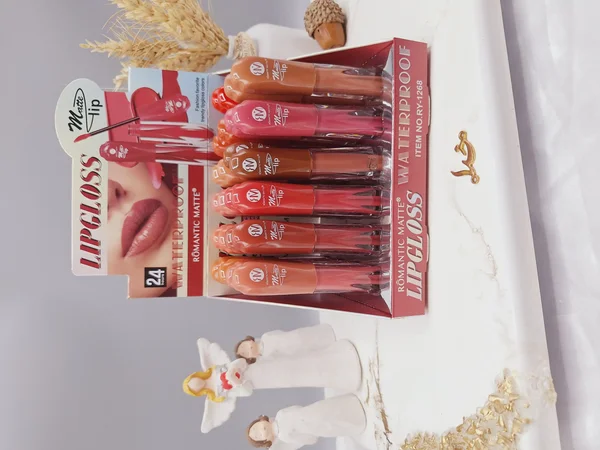 پک رژ لب مایع 6 عددی برند رومانتیک مات ROMANTIC MATTE کد RY _1268