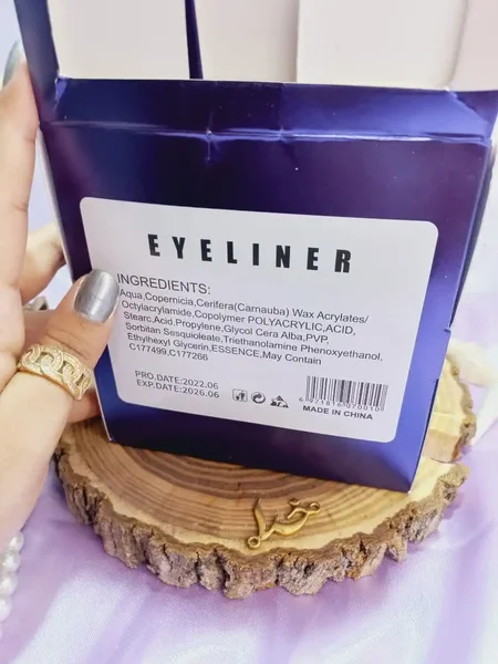 خط چشم ضد آب پرطرفدار مشکی پوکه آبی فلورما FLOMROR کد A003 | پخش عمده