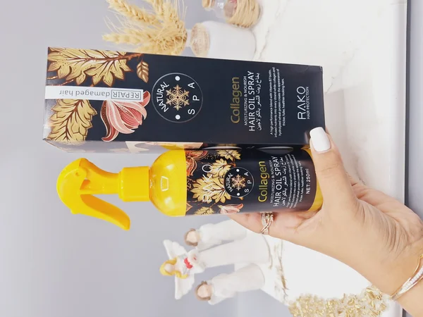 اسپری دو فاز مناسب موی های خشک حجم 250 میل برند راکو RAKO اصلی کد RK2015