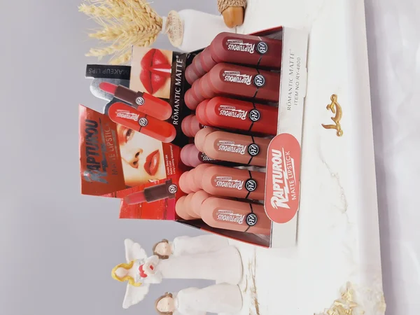 پک رژ جامد 6 عددی برند رومانتیک مات ROMANTIC MATTE کد RY_4800