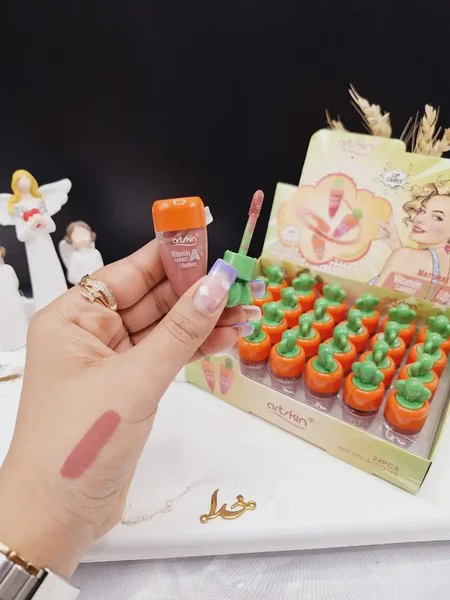 پک رژ لب مایع 6 عددی طرح هویج آرت اسکین artskin کد AS 972145