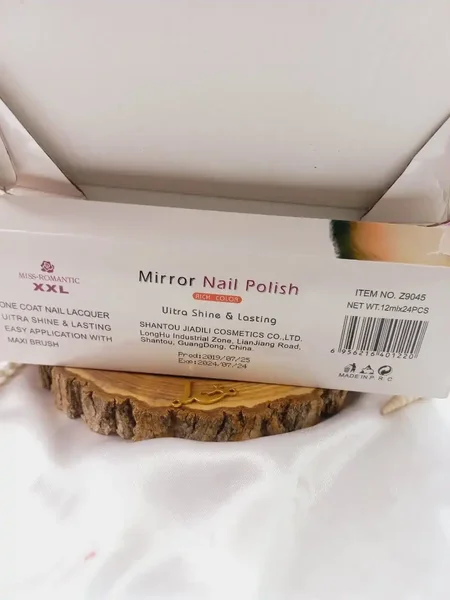 لاک آینه ای پرطرفدار نایلی پولیش NAIL POLISH کد Z9045 | پخش عمده
