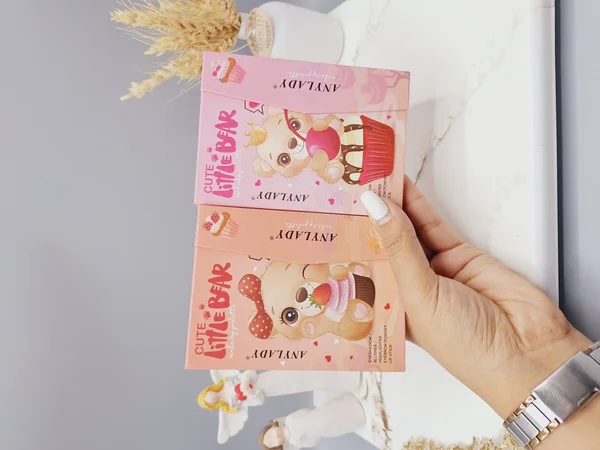 پالت سایه آنالیدی طرح خرس کیوت شیرینی پز برند ANYLADY کد 8624DQ