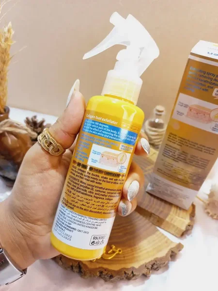اسپری رفع ترک و خشکی پا و بدن قوی کلاژن فوت COLLAGEN FOOT راکو RAKO کد RK1082 اصلی