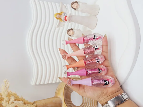 برق لب شاین دار کوزه ای سر الماسی طرح دلقک برند هولد مورنینگ کد 5669