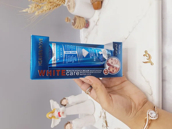 کرم تیوپی مراقبت از پوست سفید کننده و آبرسان پوست برند HEAVEN DOVE کارتن ابی کد HD_1053 B