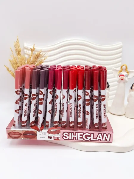 شیدینگ لب نرم و روان برند شیگلم SIHEGLAN با ماندگاری بالا کد A281