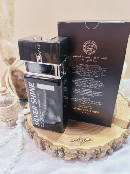 ادکلن سیلور شاین SILVER SHINE  حجم 100 میلی لیتر اورجینال اماراتی کد 77139