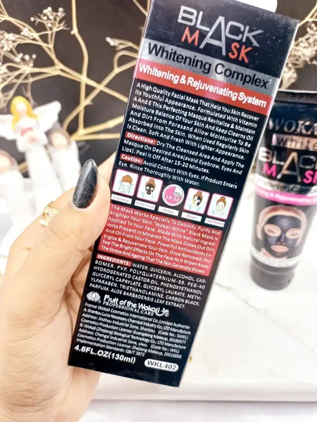 بلک ماسک ضد جوش های سر سیاه برند وکالی WOKALI کد WKL402