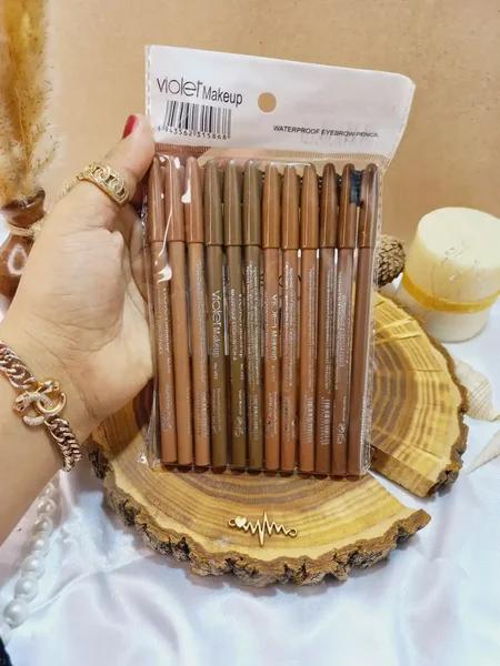 مداد ابرو شانه دار ویولت Violet کیفیت عالی | پخش عمده