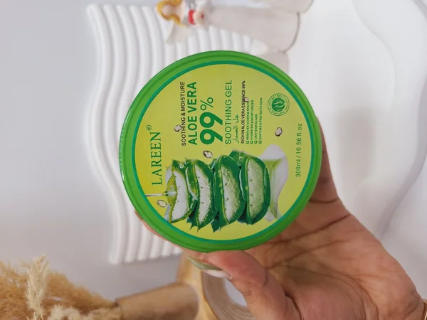 ژل آبرسان کاسه ای %99 آلوئه ورا لارن LAREEN کد F-017