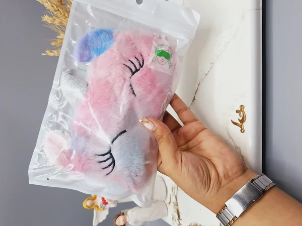 چشم بند پولیشی کمپرس دار سرد و گرم تک شاخ زیبا