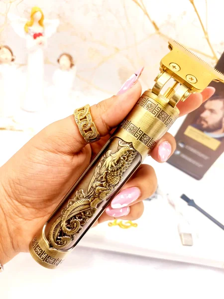 ماشین خط زن و صفرزن صورت و مو مدل وینتیج VINTAGE T9 کد V6063 (کیفیت عالی)