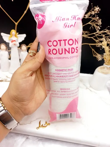 پد پاک کننده 80 عددی دایره ای کیفت عالی Mian Hua Girl کد 5286