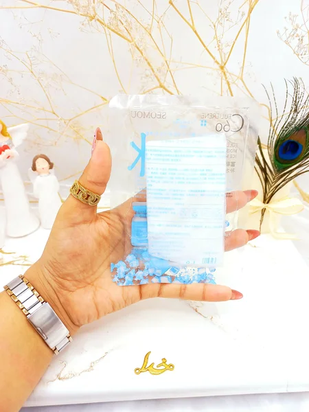 ماسک ورقه ای یخی آبرسان و سفید کننده SEOMOU کد 0858