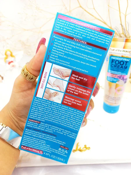 کرم رفع خشکی و ترک پا بابونه وکالی 130 میل Wokali کد Wkl487