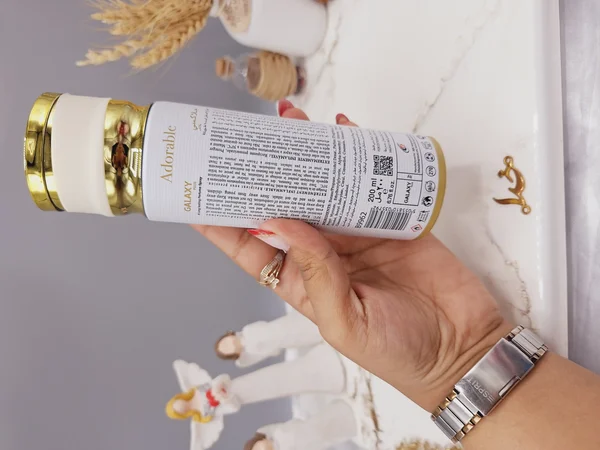 اسپری خوشبو کننده زنانه  Adorable برند گلکسی GALAXY کد 9962