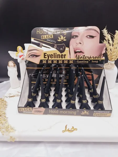 خط چشم ماژیکی ضد آب پوکه مشکی هولد مورنینگ Hold morning کدN588