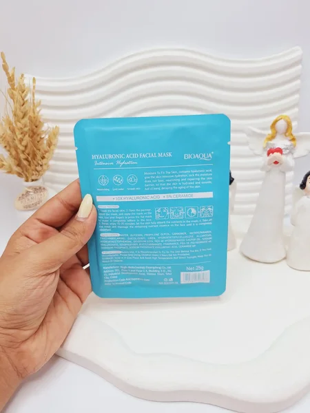 ماسک ورقه ای هیارونیک اسید کد بیوآکوا