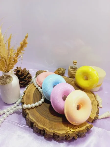 کوکتل و پدیکور دونات ساده 100 گرمی با کیفیت با جوشش عالی