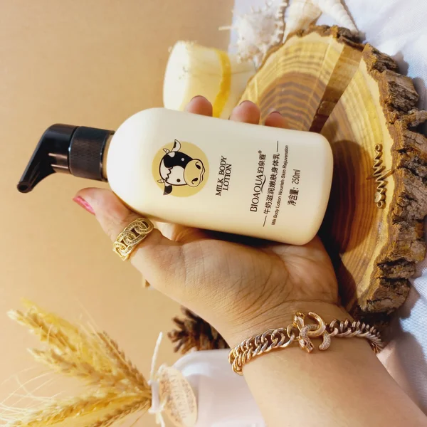 لوسیون بدن روشن کننده شیرگاو بیوآکوا BIOAQUA کد BQY2232