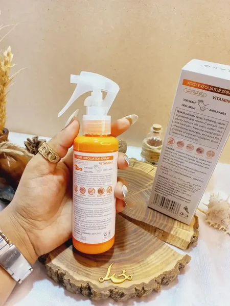 اسپری رفع ترک و خشکی پا و بدن قوی ویتامین سی VITAMIN C راکو RAKO کد RK922 اصلی