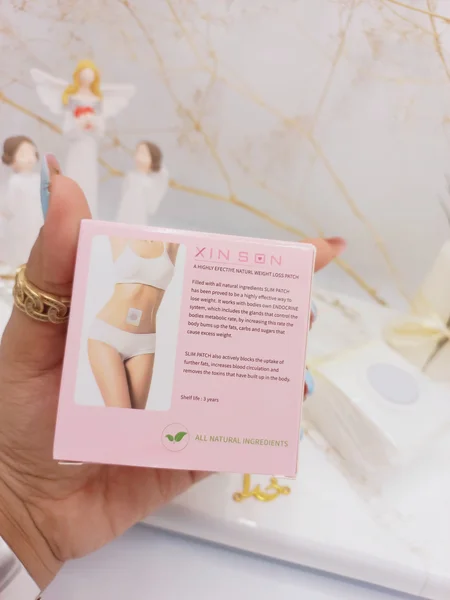 چسپ بسیار موثر کاهش وزن طبیعی (20عددی) برند XIN SON کد AM4531XS (کارتن صورتی)