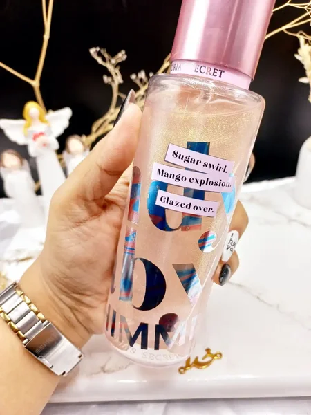 بادی اسپلش 250 ml شاین دار ویکتوریا سکرت مدل Candy Baby Shimmer اورجینال